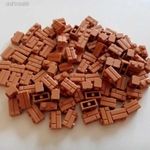 Lego 100 db barna tégla vadonat új fotó