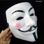 [RAKTÁR] Vendetta Anonymous Anonymus Guy Fawkes maszk jelmez álarc fotó