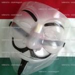 [RAKTÁR] Vendetta Anonymous maszk (átlátszó) fotó