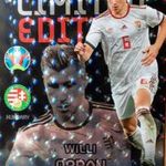Willi Orban Magyarország XXL óriás focis kártya Panini Euro 2020 Adrenalyn XL 2021 Kick Off fotó