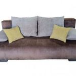 Taranto kinyitható ágyneműtartós relax rugós kanapéágy, barna-natúr - RKTX51555 fotó