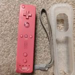 Nintendo Wii Motion Plus kontroller pink szilikon tokkal fotó
