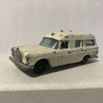 - Matchbox Lesney #3 - Mercedes-Benz "Binz" Ambulance - England - autó modell - 1ft nmá fotó