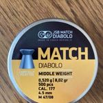 JSB Match Diabolo 4, 5 mm léglövedék fotó