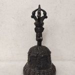 Antik Tibet tibeti buddhista csengő buddha réz szertartási eszköz csengő 132 6535 fotó