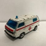 - Matchbox - Volkswagen VW Transporter "Ambulance" kék ablakos - China - 1987 - autó modell - 1ft fotó