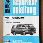 Volkswagen Vw, Transporter Dízel javítási karbantartási kézikönyv1976 fotó