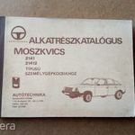 Moszkvics 2141, 21412 alkatrészkatalógus fotó