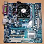 Retro PC Félkonfig TESZTELVE! Gigabyte GA-M61M-S2P + AMD Athlon II X2 250 + 2X2GB RAM fotó