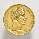 1828 Francia o. X. Károly arany 40 francs (PAP312) fotó