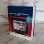 Microsoft Excel 3.0 doboz + könyvek fotó