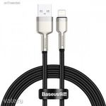 Baseus Cafule Lightning USB kábel 2.4A 100 cm fekete fotó