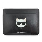Karl Lagerfeld Choupette Head Embossed fekete laptop táska 16" (KLCS16CHBK) fotó