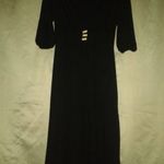 S - es. Fornarina, elegáns fekete pamut ruha! fotó