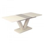 He-DSZ fa asztallapos étkezőasztal 160+40x90 fotó