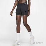 Eredeti NIKE fekete női fitness, futó rövid nadrág UK 20-22, XL-es fotó