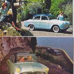 8 db Simca Panhard képeslap egy tételben fotó