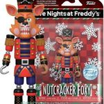 - 000 Five Nights at Freddys 14cmes FNAF Holiday Nutcracker Foxy / Foxi róka figura diótörő megjelen fotó