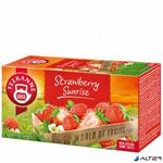 Gyümölcstea, 20x2, 5 g, TEEKANNE 'Strawberry Sunrise', eper fotó