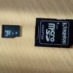 Kingston 8 Gb MicroSD memória kártya és adapter fotó