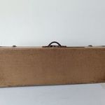 Antik bőrönd koffer jelmez film színház kellék különleges méretű megkímélt állapotú 745 8370 fotó