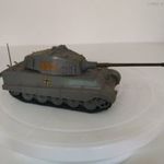 1/35 Tank BMC WWII German King Tiger Harckocsi Aurora 1968 Fenék lemez fordítva van rajta fotó