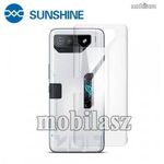 ASUS ROG Phone 6, 6 Pro, 6D, 7, 7 Ultimate, SUNSHINE Hydrogel TPU hátlapvédő fólia, 1db fotó