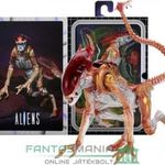 18-23cm-es Alien figura - Ultimate NECA Panther Alien Kenner Trubute figura hátra rakható parazitáva fotó