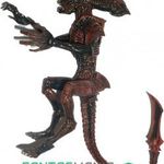 18-23cm Alien figura - NECA Aliens Fireteam Elite Series 1 - Prowler Alien Xenomorph figura pajzsos fotó