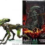 000 18-23cm-es Alien figura - NECA Aliens Fireteam Elite Series 2 - Burster Alien Xenomorph figura v fotó
