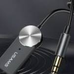 USAMS Adapter audio Bluetooth 5.0 USB-AUX szürke fotó