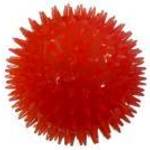 Kiharaphatatlan fogtisztító labda kutyáknak, 7 cm, piros fotó