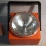 Retro Lámpa Elemes kb.1980 (talán NDK) Narancs fotó