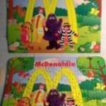 Puzzle McDonaldia 99db-os Retro kb.1992 (Valérió Debrecen) 28x23cm fotó