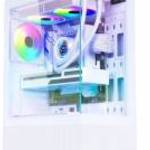 Spirit of Gamer Számítógépház - SPECTRA Arctic (fehér, ablakos, 3x12cm ventilátor, alsó táp, ATX, 1x fotó