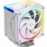 ID-Cooling CPU Cooler - FROZN A610 ARGB WHITE (29.9dB; max. 132, 54 m3/h; 4pin, 4 db heatpipe, 12cm, fotó
