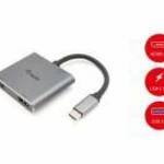 Equip Notebook Dokkoló - 133484 (Bemenet: USB-C, Kimenet: USB-C PD: 100W/2x HDMI/VGA/USB3.0) - EQUIP fotó