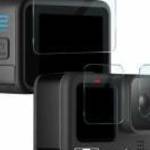 GoPro Hero 12, IMAK kameralencse, üvegfólia, 1 szett, 3db, 0, 3mm, 9H fotó