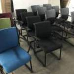 Szánkótalpas szék, konferenciaszék, Steelcase irodai szék, tárgyalószék, nagy mennyiségben fotó