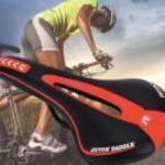 Új, hegyi kerékpáros nyeregülés”Extra Soft Gel”, MTB üléspárna fotó