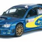 Kinsmart - Hátrahúzós Subaru Impreza WRC 2007 fémautó 1: 36 fotó