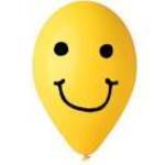 30 cm smiley sárga léggömb - Egyéb gyártó fotó