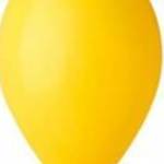 26 cm citromsárga léggömb - Egyéb gyártó fotó