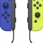 Nintendo Switch Joy-Con Blue/Neon Yellow Vezeték nélküli kontroller fotó