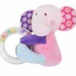 Lorelli Toys Plüss gyűrűs játék - Pink elefánt fotó