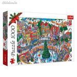 Karácsonyi jégpálya puzzle 1000 db fotó