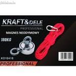 Új Kraft amp Dele KD10418 Horgászmágnes készlet 180kg-os eladó fotó