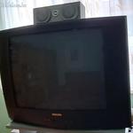 82 cm-s Philips TV házimozi rendszerrel eladó. fotó