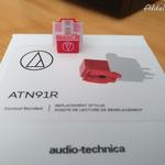 Audio-technica ATN91-R (Gyári eredeti) lemezjátszó hangszedő tű fotó
