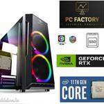 PC FACTORY PEACE OF MIND 03(I5 11400F/16GB DDR4/480GB SSD/RTX 3060) fotó